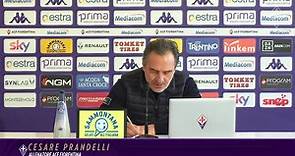 Cesare Prandelli alla vigilia di Fiorentina - Inter di Coppa Italia