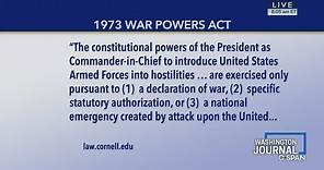 The War Powers Act of 1973