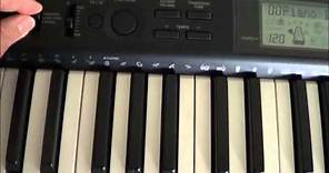 Casio CTK-1100 Electronic Keyboard Review and Demo