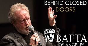 Sir Ridley Scott on His Favorite Movies - BAFTA LA Behind Closed Doors