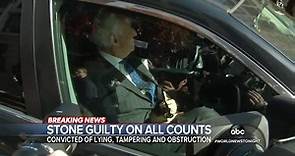 Roger Stone found guilty on all 7 counts