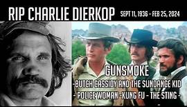 RIP Charles Dierkop! A sweet guy who played many bad hombres! Charlie Dierkop Interview! AWOW!