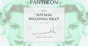 Natalia Pavlovna Paley Biography - Member of the Romanov family (1905–1981)