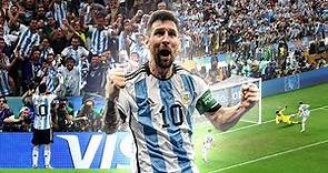 GOLES más EMOCIONANTES de Lionel Messi en la Selección Argentina con RELATOS ᴴᴰ