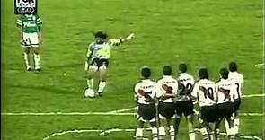 Atlético Nacional 1:0 River Plate - GoL René Higuita - Copa Libertadores 1995