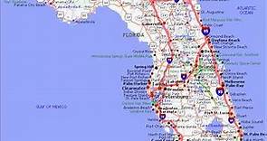mapa de Florida