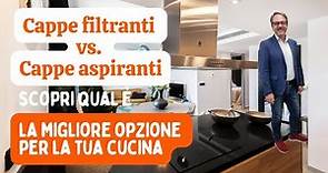 Cappe Filtranti vs. Cappe Aspiranti: scopri qual è la migliore opzione per la tua cucina