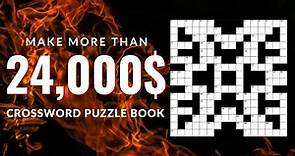 How to Create Crossword Puzzle Book for Amazon KDP and Earn 24000$ Per Month