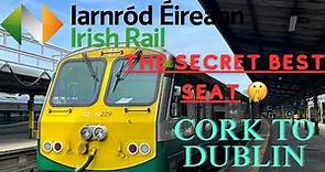Cork to Dublin train & tour of Dublin ☘️ 4K