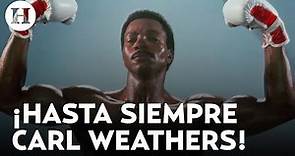 El actor Carl Weathers, famoso por su papel de ''Apollo'' en Rocky perdió la vida esta tarde