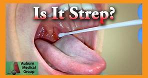Is it Strep Throat? | Auburn Medical Group