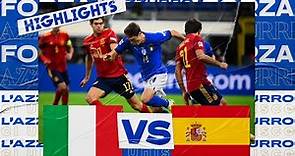 Highlights: Italia-Spagna 1-2 (6 ottobre 2021)