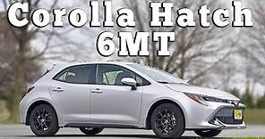 2020 Toyota Corolla Hatchback SE 6MT E210: Regular Car Reviews