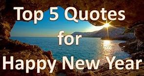 Top 5 New Year Quotes