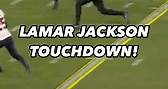 Lamar Jackson takes it in himself. 😤 Via NFL, ESPN | Sunday Night Football on NBC
