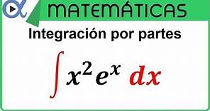 Integración por partes ejemplo 2 | Cálculo integral - Vitual