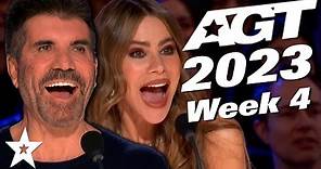 America's Got Talent 2023 All AUDITIONS | Week 4