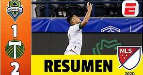 Seattle Sounders 1-2 Portland Timbers RESUMEN MLS | Gol de Felipe Mora y asistencia de Diego Valeri