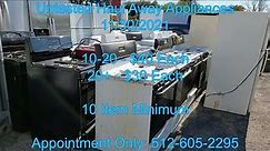 11/30/21 Update* Wholesale - Used Haul Away Appliances for Sale in Bulk or by Truckload