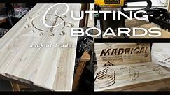 Butcher Block Cutting Boards - CNC Carves