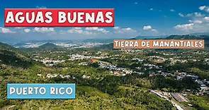 🛑VISITAMOS "AGUAS BUENAS" A PIE, PUERTO RICO 4K
