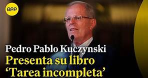 Pedro Pablo Kuczynski presenta el libro 'Tarea incompleta', que hace un repaso de su vida