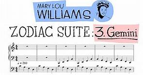 Mary Lou Williams: 3. Gemini (Zodiac Suite, 1945)