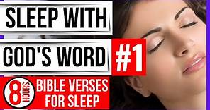 Bible verses for sleep 1- Sleep with God's Word on (8 Hours Peaceful Scriptures with music)