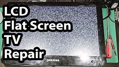 LCD Flat Screen TV Repair - Samsung 932mw / 932bw / Turns off / Black Screen / No Picture