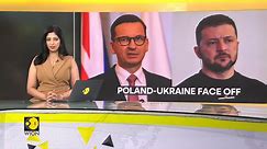Poland to stop supplying weapons to Ukraine as grain row escalates