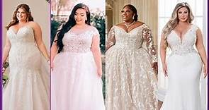 40+ Most Unique and Glamorous Wedding Dresses For Plus Sized Brides in 2023