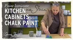 How to paint laminate kitchen cabinets