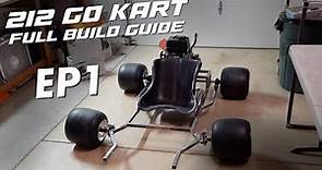 Build Your Own Go Kart EPISODE 1 - Gov Removal, Frame Design and Tire Install!