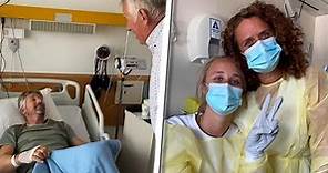 Vrouw Edwin van der Sar deelt eerste beelden na hersenbloeding