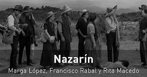 Nazarín, 1959. -Película completa- Francisco Rabal, Marga López y Rita Macedo.