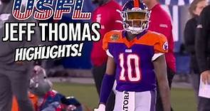 Jeff Thomas IMPRESSIVE Catch in USFL DEBUT! Full Highlights with Pittsburgh Maulers
