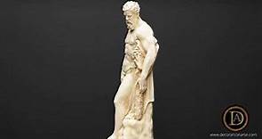 Escultura Hercules de Farnesio. Altura de 60cm