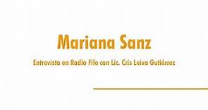 Entrevista a Mariana Sanz en RadioFile