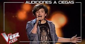 Daniel Rodríguez canta 'Valerie' | Audiciones a ciegas | La Voz Kids Antena 3 2019