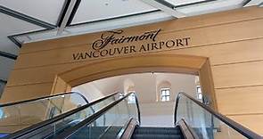 Fairmont Hotel Vancouver Airport ( YVR ) Gold King Room ( Plane spotting paradise )