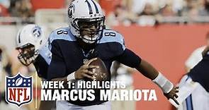 Marcus Mariota Highlights (Week 1) | Titans vs. Buccaneers | NFL