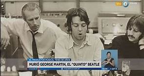 Visión 7 - Murió George Martin, el "quinto" Beatle