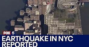 Earthquake in NYC reported, may be cause of Roosevelt Island 'explosion'
