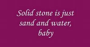 Beth Nielsen Chapman - Sand and Water (Lyrics)