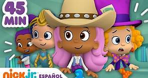 Cuarenta y cinco minutos de aventuras de los Bubble Guppies | Nick Jr. en Español