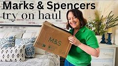 MARKS & SPENCERS TRY ON HAUL FEB 2024 FOR THE OVER 50'S