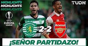 Highlights | Sporting Lisboa 2-2 Arsenal | UEFA Europa League 22/23 | TUDN