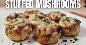 How to make FLAVORFUL Stuffed Mushrooms! | Recipe
