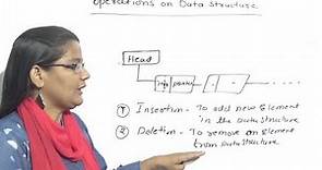 Operations on Data Structures in Hindi Lec-3 |For Beginners