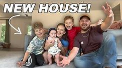 FIRST DAY IN OUR NEW HOUSE!! (part 1)